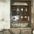 Původní elektro rozvaděč Původní elektro rozvaděč