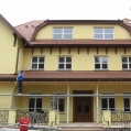 Pohled na objekt hotelu před úpravou Pohled na objekt hotelu před úpravou