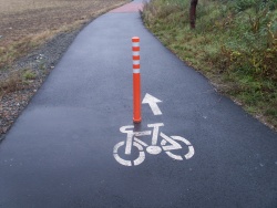 Označení cyklistické stezky